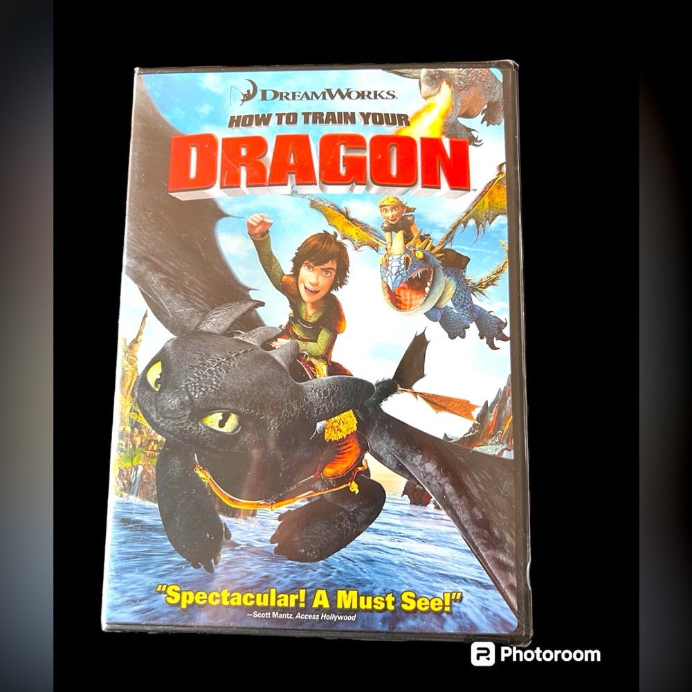 DVD “HOW TO TRAIN YOUR DRAGON” NWT